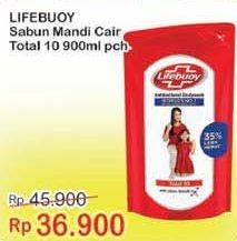 Promo Harga LIFEBUOY Body Wash Total 10 900 ml - Indomaret