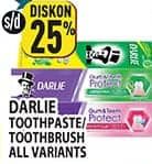 Promo Harga Darlie Toothpaste/Toothbrush  - Hypermart