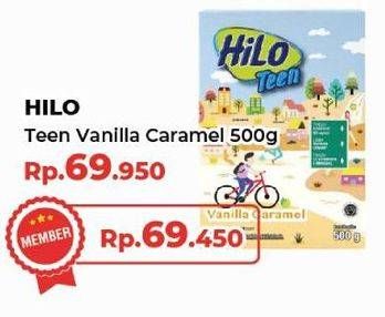 Promo Harga Hilo Teen Vanilla Caramel 500 gr - Yogya