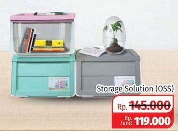 Promo Harga OLYMPLAST Storage Solution Kotak Serbaguna OSS  - Lotte Grosir