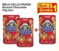 Promo Harga MEIJI HELLO PANDA Biscuit Chocolate 45 gr - Indomaret