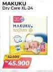 Promo Harga Makuku Dry & Care Celana XL24 24 pcs - Alfamart