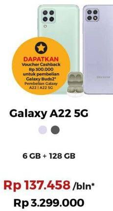 Promo Harga SAMSUNG Galaxy A22 5G  - Erafone