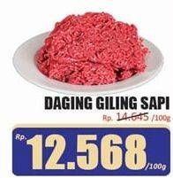 Promo Harga Daging Giling Sapi per 100 gr - Hari Hari