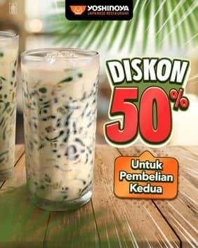 Promo Harga Diskon 50%  - Yoshinoya