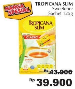 Promo Harga TROPICANA SLIM Sweetener Classic 50 pcs - Giant