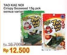 Promo Harga TAO KAE NOI Crispy Seaweed All Variants 15 gr - Indomaret