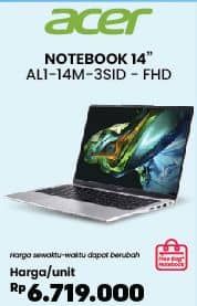 Promo Harga Acer AL1-14M-3SID-FHD  - COURTS