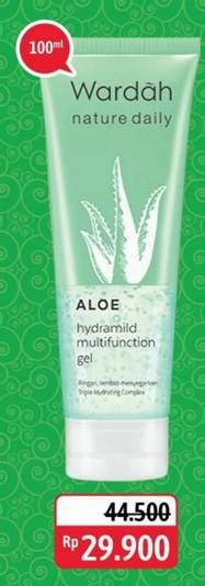 Promo Harga WARDAH Nature Daily Aloe Facial Wash 100 ml - Alfamidi