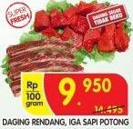 Promo Harga Daging Rendang, Iga Sapi Potong  - Superindo