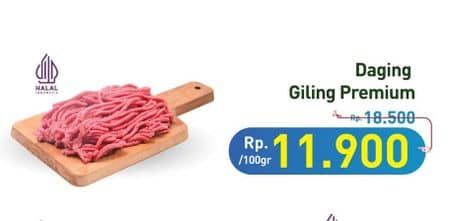 Promo Harga Daging Giling Sapi per 100 gr - Hypermart