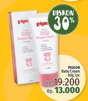 Promo Harga PIGEON Baby Diaper Rash Cream 60 gr - LotteMart