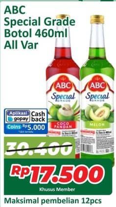 Promo Harga ABC Syrup Special Grade All Variants 485 ml - Alfamart