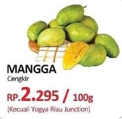 Promo Harga Mangga Cengkir per 100 gr - Yogya