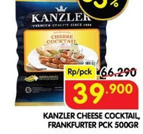 KANZLER Cheese Cocktail, Frankfurter 500 g