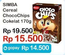 Promo Harga Simba Cereal Choco Chips Coklat 170 gr - Indomaret