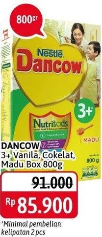 Promo Harga DANCOW Nutritods 3+ Cokelat, Madu, Vanila 800 gr - Alfamidi