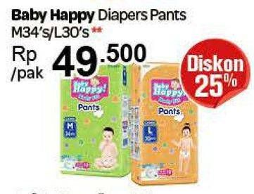 Promo Harga Baby Happy Body Fit Pants M34, L30  - Carrefour