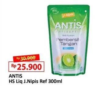 Promo Harga ANTIS Hand Sanitizer Jeruk Nipis 300 ml - Alfamart