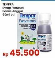 Promo Harga Tempra Syrup Paracetamol Anggur 60 ml - Indomaret