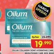 Promo Harga Oilum Cleansing Bar Brightening Care, Hydrating Care 85 gr - Superindo