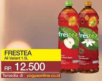 Promo Harga FRESTEA Minuman Teh Apple, Original 1500 ml - Yogya
