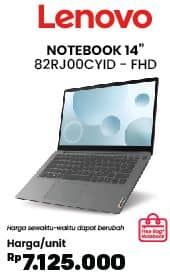 Promo Harga Lenovo 82RJ00CYID - FHD | Notebook 14 Inci  - COURTS