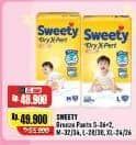 Promo Harga Sweety Bronze Pants Dry X-Pert S36+2, M32, M34, L28, L30, XL24, XL26 24 pcs - Alfamart