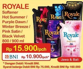 Promo Harga SO KLIN Royale Parfum Collection Hot Summer, Purple Dawn, Winter Breeze, Pink Satin, Black Velvet 800 ml - Indomaret