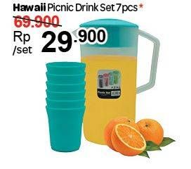 Promo Harga HAWAII Picnic Drinks 7 pcs - Carrefour