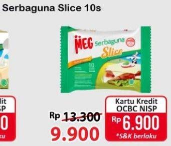 Promo Harga MEG Keju Serbaguna Slice 150 gr - Alfamart