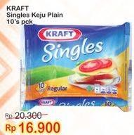 Promo Harga KRAFT Singles Cheese Plain 10 pcs - Indomaret