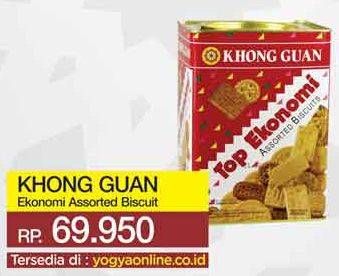 Promo Harga KHONG GUAN Top Biscuit Assortment  - Yogya