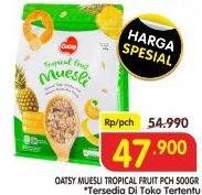 Promo Harga OATSY Muesli Tropical Fruit 500 gr - Superindo