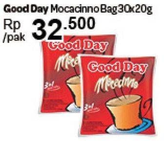 Promo Harga Good Day Instant Coffee 3 in 1 per 30 sachet 20 gr - Carrefour