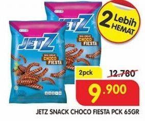 Promo Harga JETZ Stick Snack per 2 pouch 65 gr - Superindo