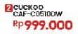 Promo Harga Cuckoo CAF-C0510DW Air Fryer  - COURTS