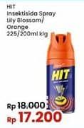 Promo Harga HIT Aerosol Lilly Blossom, Orange 200 ml - Indomaret