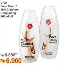 Promo Harga VIVA Face Tonic/ Milk Cleanser Bengkuang 100 mL  - Indomaret