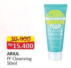 Promo Harga ARIUL Smooth & Pure Cleansing Foam 50 ml - Alfamart