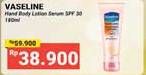 Promo Harga Vaseline Body Lotion Sun+Pollution Protection SPF 30 180 ml - Alfamidi