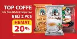 Promo Harga Top Coffe Gula Aren/White/Cappucino  - Alfamart