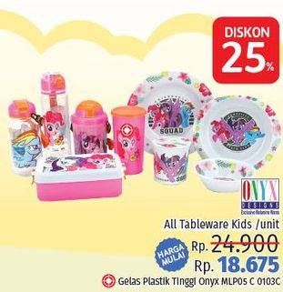 Promo Harga ONYX Tableware Kids  - LotteMart