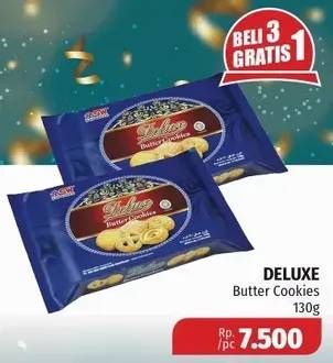 Promo Harga ASIA Delux Butter Cookies 130 gr - Lotte Grosir
