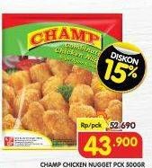 Promo Harga Champ Nugget Chicken Nugget 250 gr - Superindo