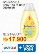 Promo Harga JOHNSONS Baby Bath 200 ml - Indomaret