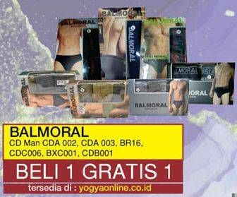 Promo Harga BALMORAL Underwear CDA002, CDA003, BR16, CDC006, BXC001, CDB001  - Yogya