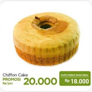 Promo Harga Chiffon Cake Kosong 1 pcs - Carrefour