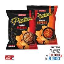 Promo Harga Piattos Premium Snack Kentang All Variants 70 gr - LotteMart