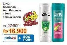 Promo Harga Zinc Shampoo All Variants 170 ml - Indomaret